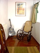 Office-space area in lounge